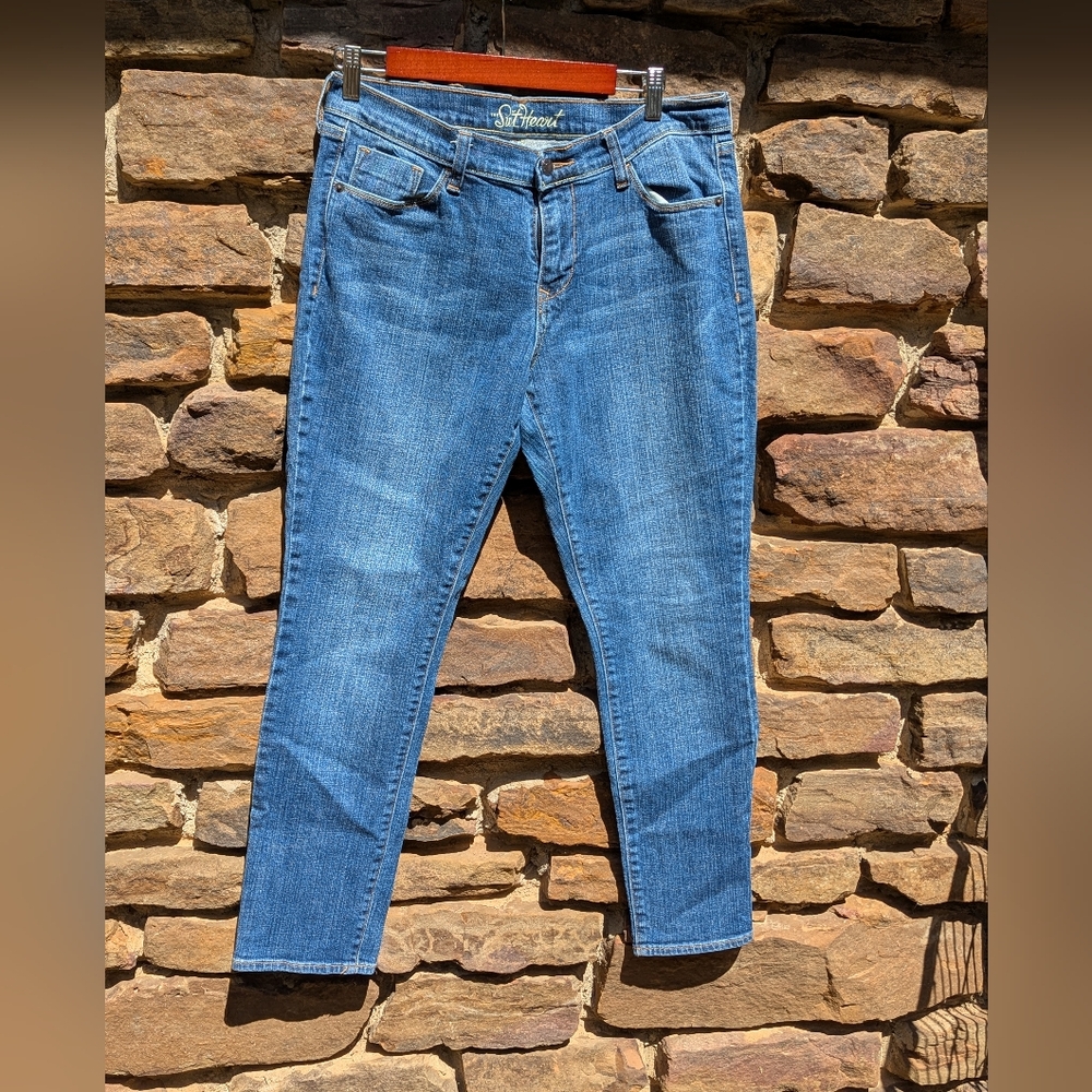 Old Navy The Sweetheart Short Women's Skinky Jeans - Classic Blue